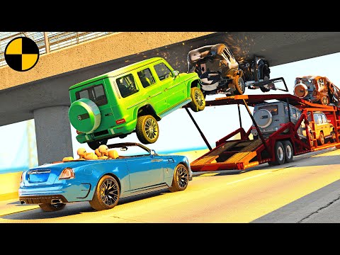 Truck and Car Accidents #2 😱 BeamNG.Drive