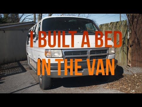 BED IN THE VAN!