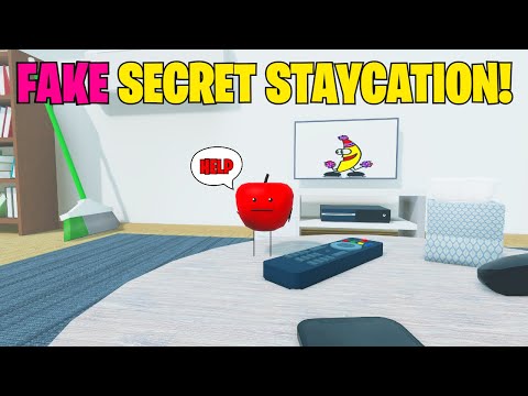 SECRET STAYCATION | FAKE SECRET STAYCATION!