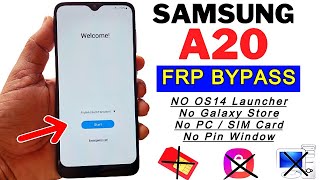 Samsung Galaxy A20 FRP Bypass Android 11 | SM-A107F/DS FRP Lock Unlock | Google Account Bypass 2023