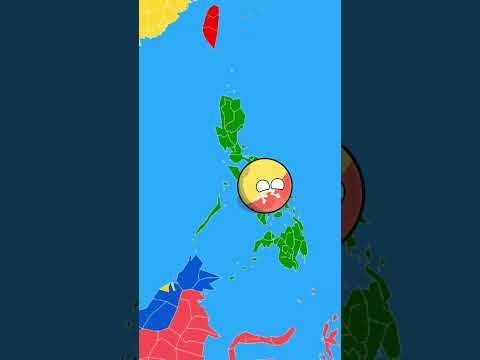 What if Philippines and Bhutan switch places? #sgorts#shorys#countryballs#asiancountries#mapper