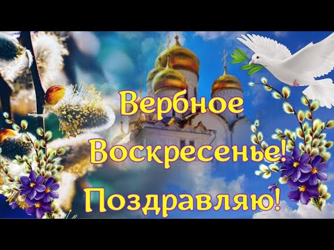 Поздравляю с Вербным Воскресеньем!