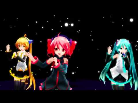 [MMD] Dream Fighter- Miku Appearance, Neru Akita, Teto Kasane [HD]