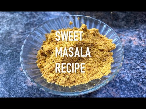 Sweet masala recipe (తీపి చట్నీ పొడి)