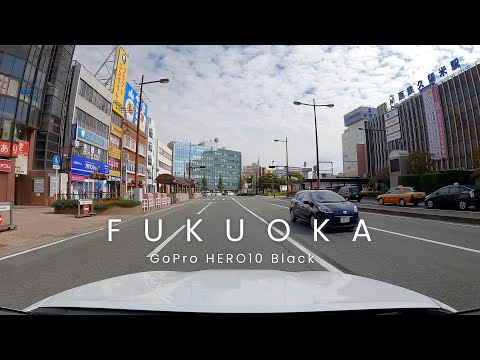 【4K】福岡ドライブ 久留米 FUKUOKA Drive / GoPro HERO10 Black 【#59】