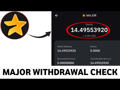 MAJOR AIRDROP WITHDRAWAL