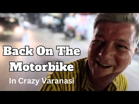 VARANASI Motorbike Ride At Night 🇮🇳 | Dodger's Trips