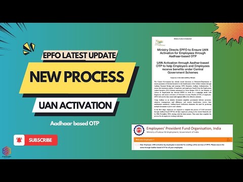 EPFO UAN Activation Made Easy: Aadhaar-Based OTP Process Explained!