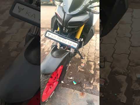 MT15 number plates #mt15 #yamaha #yamahamt15modification #radiumart #youtube #ytshorts #virelshorts