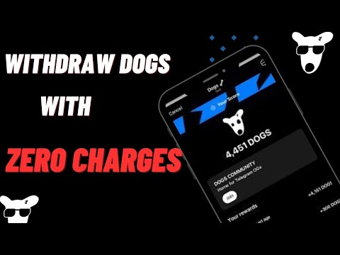 How to withdraw dogs Airdrop without paying withdrawal fees