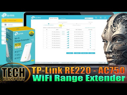 📶Enhancing Wi-Fi coverage With RE220 WiFi Range Extender | How To Setup Tp Link RE220 Range Extender