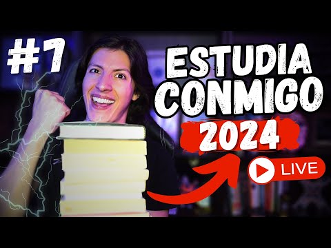 🧠 ESTUDIA CONMIGO 2024 - Parte 7 | Estudia en Vivo con Pablo Lomeli (2 Horas con Música)