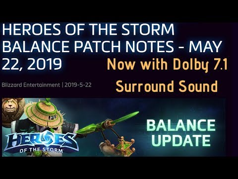 May 22 HUGE balance patch (Now with sound!) Changes for Anub, Anduin, Jaina and so many more!