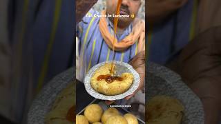 Best Khaste In Lucknow #youtubeshorts #lucknowstreetfood #streetfood #lucknowfoodies