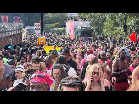 🇬🇧 NOTTING HILL CARNIVAL 2024, SUNDAY 25th of AUGUST 2024, ARE YOU GOING TOMORROW? 4K HDR