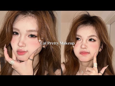 CAT PRETTY Makeup | Douyin Makeup Tutorial by Zyzyzzyy-