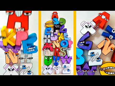 Cool Craft | Paper Alphabet Lore | Tower 2