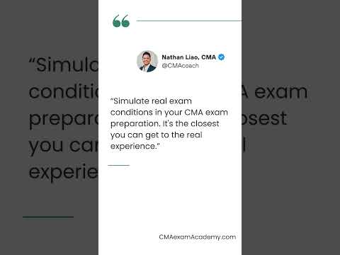 Simulate real exam conditions in your CMA exam preparation. It's the closest you can get to the...