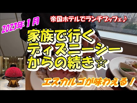 R5年1月帝国ホテルのランチブッフェ☆