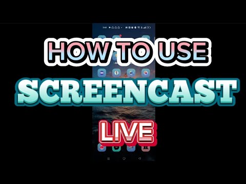 HOW TO USED SCREENCAST FOR LIVE ANDROID PHONE USER ONLY LOOP 🔁 VIDEO #TRENDING #VIRAL