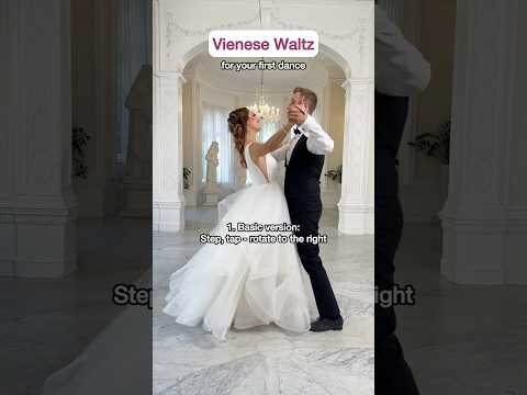 Vienese Waltz for your first dance 💖 #firstdance