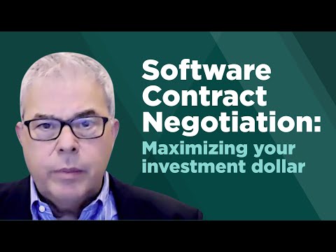 Negotiating the Best Software Deal Webinar