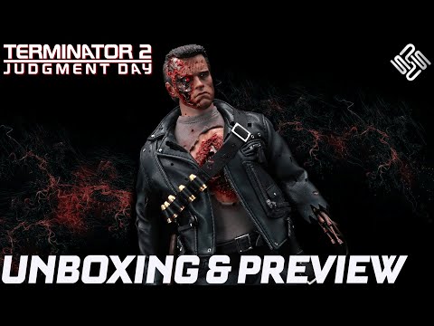 Terminator 2 T-800 Future Warrior 1/6 Scale Figure Present Toys Unboxing & Review