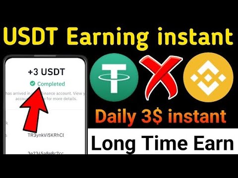 Usdt Earning New USDT Earning Best Usdt Money Website Kop instant Withdraw Proof online Earn.