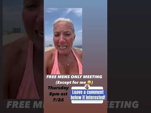 Guys! Let’s have a talk… JOIN ME! Let me know in comments if you’re interested in the free meeting.