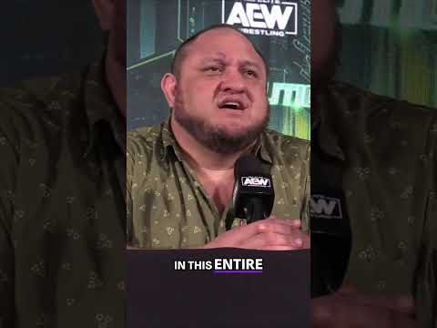 Samoa Joe comments on Wardlow coming for his spot #AEW