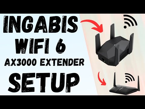 Setup Ingabis Ax3000 WiFi 6 New Range Extender | Devicessetup