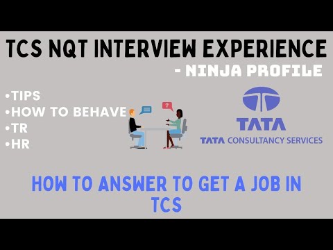 How I got selected in TCS Ninja Profile ||2020-21 || Interview Experience ||