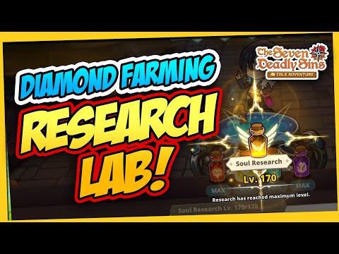 🔥THIS IS HOW I UPGRADE MY RESEARCH LAB | SEVEN DEADLY SINS IDLE