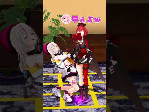 【9マス鬼ごっこ】鬼(あかり)同じマスに止まったらアウト！！！ #あおぎり高校 #萌実 #vtuber #funny #Shorts