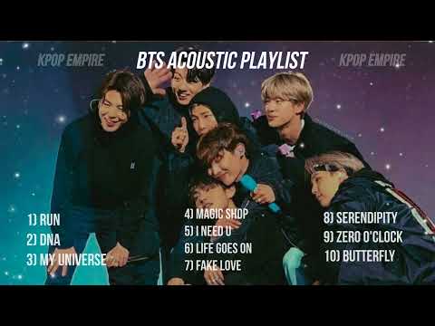 BTS ACOUSTIC PLAYLIST