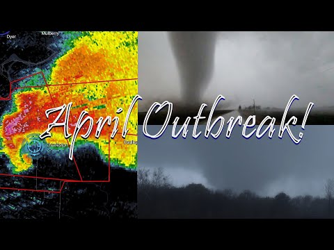 CLOSE RANGE TORNADOES - Violent Week of Weather 2022