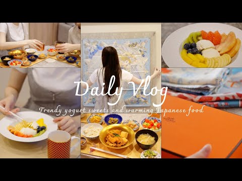 Quick and Creamy Greek Yogurt Recipe｜Easy, Multi-Dish Japanese Dinner｜Hermes Hanging System