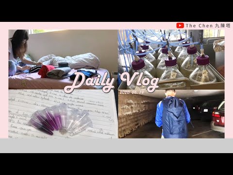 Daily Vlog | 2020.05.19 | 養細菌、實驗日常、洗衣服、阿勝師家常菜