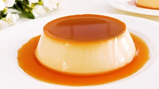 Steam Caramel Custard Pudding | 蒸焦糖布丁