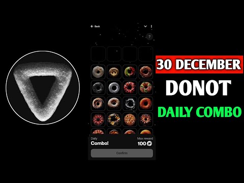 Donot Daily Combo 30 December | Donot Daily Combo Today | Daily Combo Donot | Donot 30 December