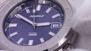 Blue Dial Watches: Introducing the Squale Blue Onda (Wave) Watch - Another Blue Watch Winner!