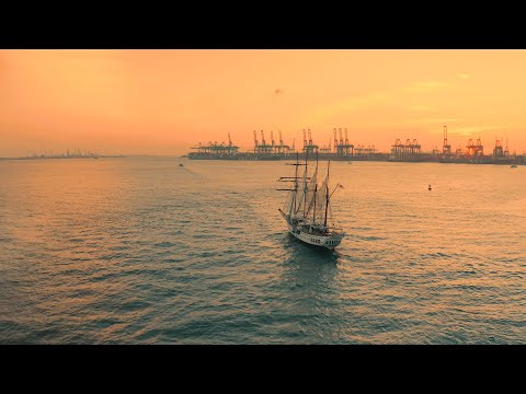 3-minute Guided Meditation Featuring Luxury Tall Ship | Sunset Therapy