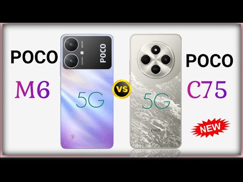 Poco M6 5G 🆚 Poco C75 5G | New Poco Phone