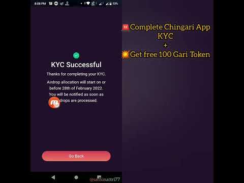 👉 Complete Chingari App KYC💥Get Free 100 GARI Token 🔥 Gari Airdrop 🚨 Chingari Latest Update 👉 77 Âpk