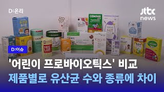 “유산균 수 부족, 표시된 유산균과 다른 균 들어”… 어린이 프로바이오틱스 제품 18개 분석해보니｜D:이슈