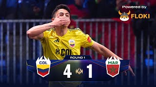 Colombia VS Morocco | Full Match Round 1 Day 2 (4-1)