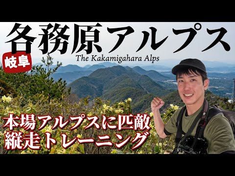 【日帰り縦走登山】本場のアルプスに匹敵する各務原アルプスで縦走トレーニング