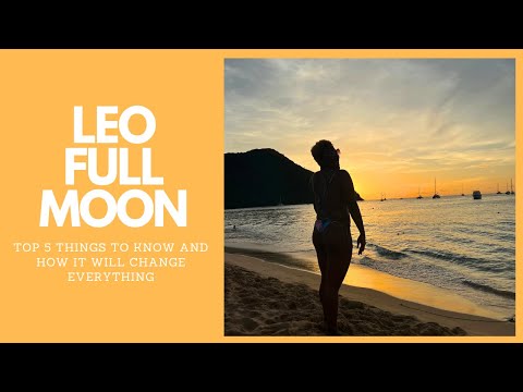 LEO FULL MOON JANUARY 25TH 2024| TOP 5 THINGS TO KNOW ABOUT THE LEO FULL MOON