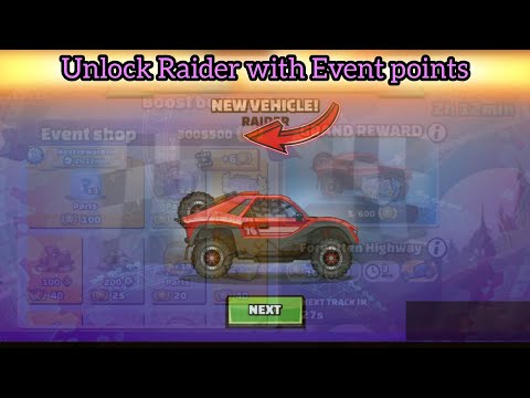 UNLOCKING RAIDER WITHOUT PLAYING EVENT | HILL CLIMB RACING 2