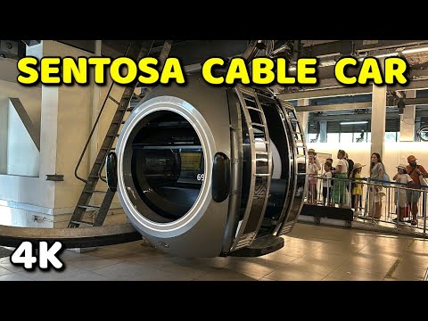 Sentosa Cable Car Ride Experience | Aerial Tour of Singapore’s Paradise